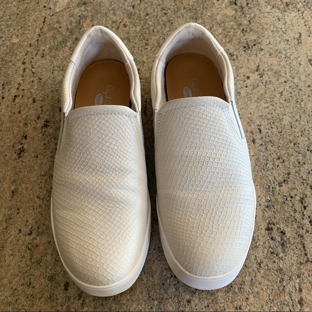 Dr. Scholl’s Womens Madison Slip On Sneaker White size 6.5